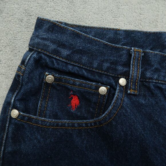 US Polo Assoc. Jeans Women's Size 11/12 Blue  Mid-Rise Bootcut Denim 30" Inseam - Picture 12 of 16